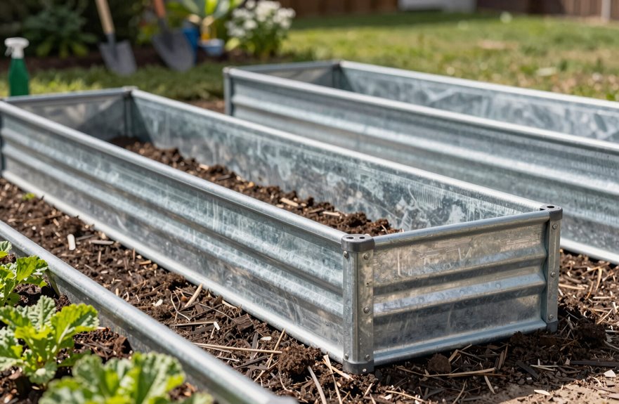 galvanized beds beat lumber cost