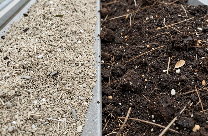 potting mix vs raised bed soil