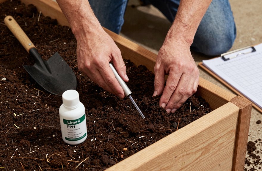 test soil ph before planting